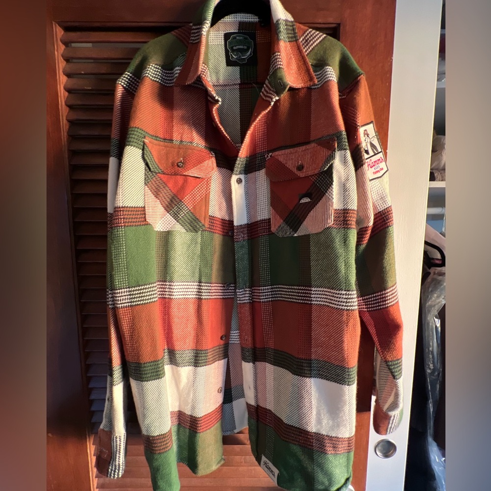 Angry Minnow Clothing Co. Hamm’s Beer Flannel
